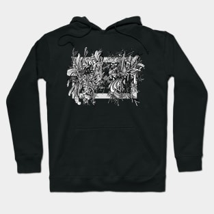 Abstract doodle art Hoodie